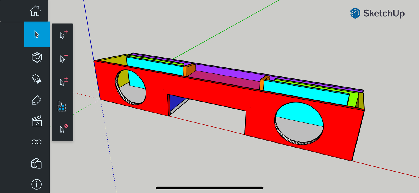 Ported Underseat Truck Subwoofer Box Design