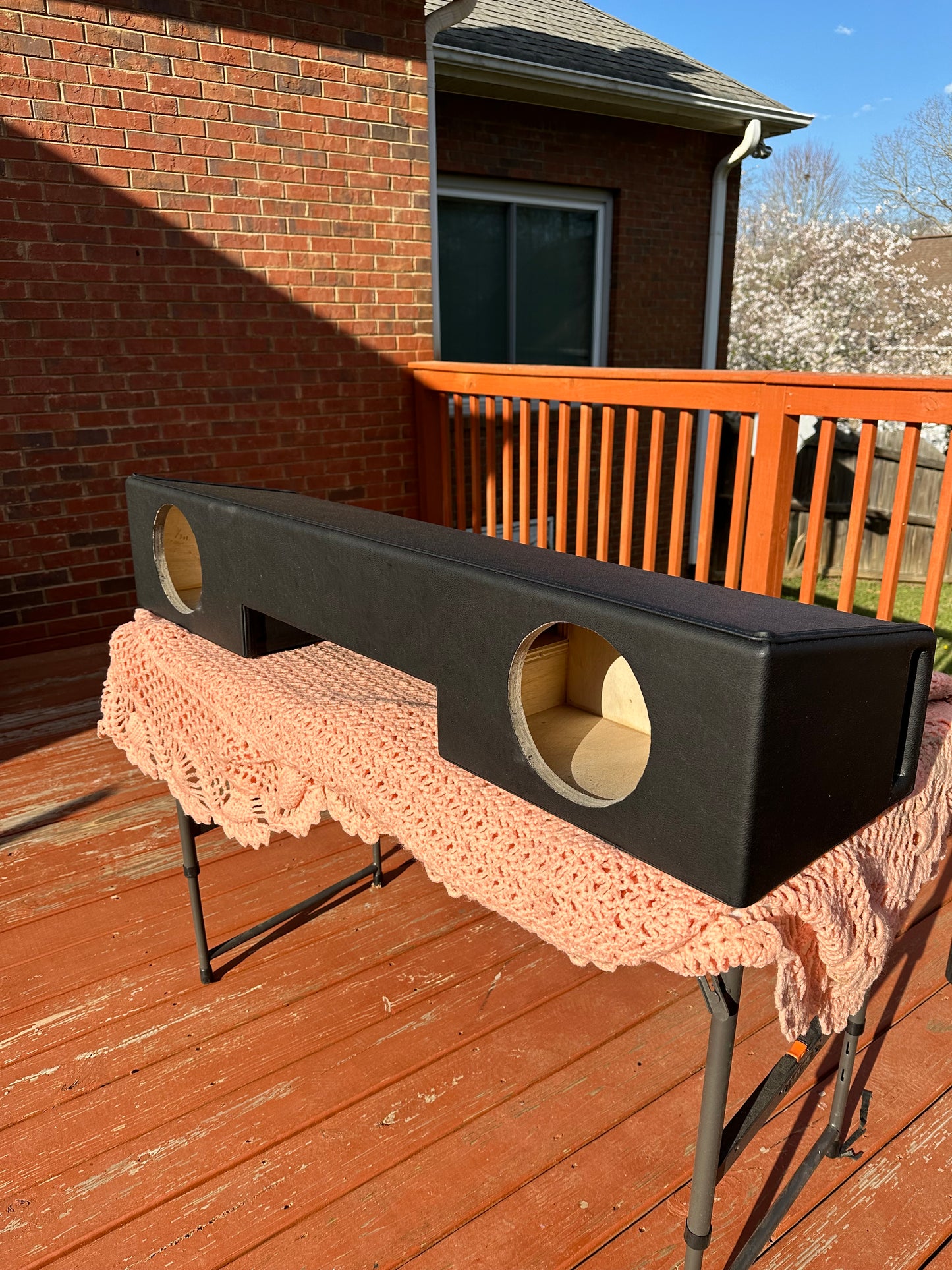 Custom Underseat Subwoofer Truck Box-Ported