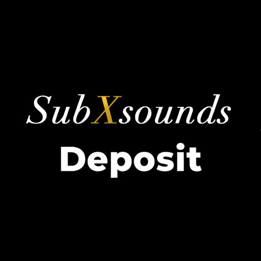 Subwoofer Box-Deposit ONLY